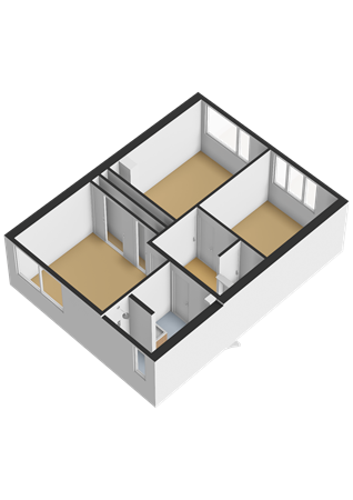 Floorplan - Beethovenlaan 14, 3752 WD Bunschoten-Spakenburg